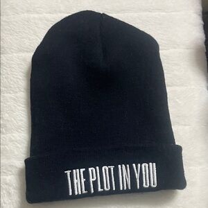 New The Plot In You Embroidery Beanie